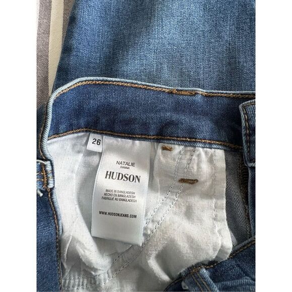 Hudson Natalie Dianna Slim Boyfriend Mid rise Jeans Size 26 - Picture 4 of 7